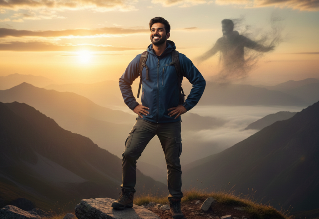 आत्मविश्वास से सफलता की कहानी – डर से निकलकर सफलता की ऊँचाइयों तक पहुँचने का प्रेरक दृश्य