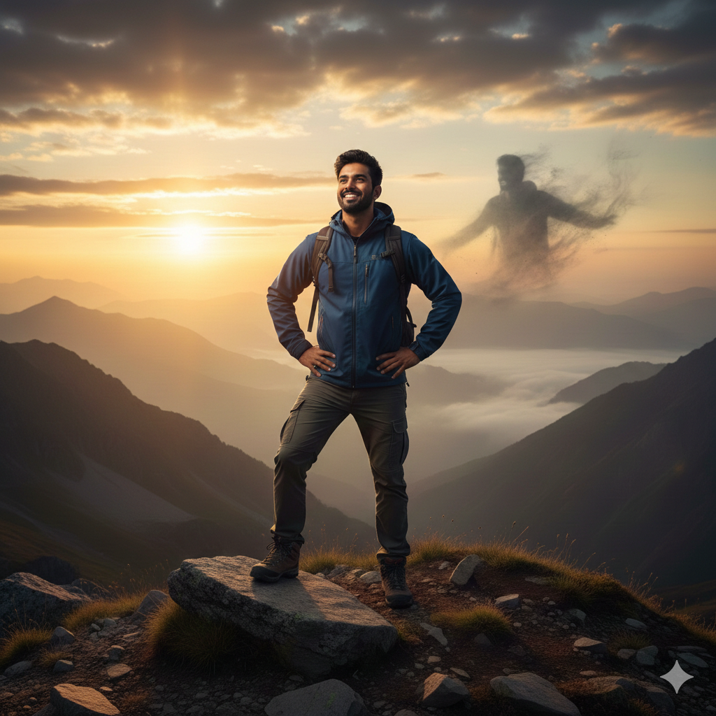 आत्मविश्वास से सफलता की कहानी – डर से निकलकर सफलता की ऊँचाइयों तक पहुँचने का प्रेरक दृश्य