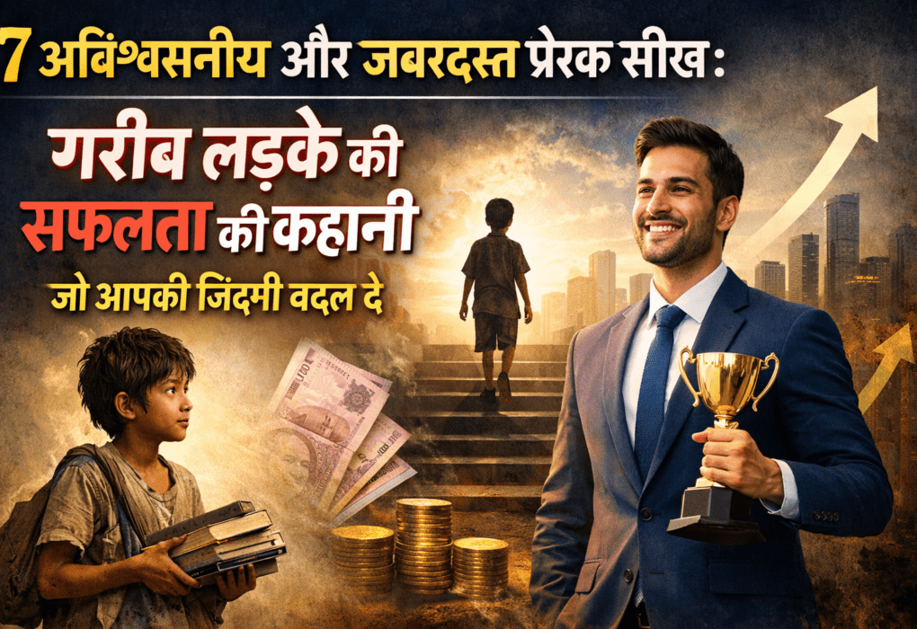7 अविश्वसनीय और जबरदस्त प्रेरक सीख: गरीब लड़के की सफलता की कहानी जो आपकी जिंदगी बदल दे