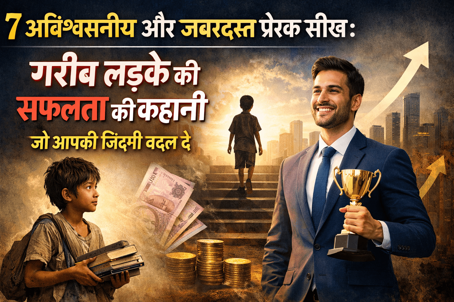 7 अविश्वसनीय और जबरदस्त प्रेरक सीख: गरीब लड़के की सफलता की कहानी जो आपकी जिंदगी बदल दे